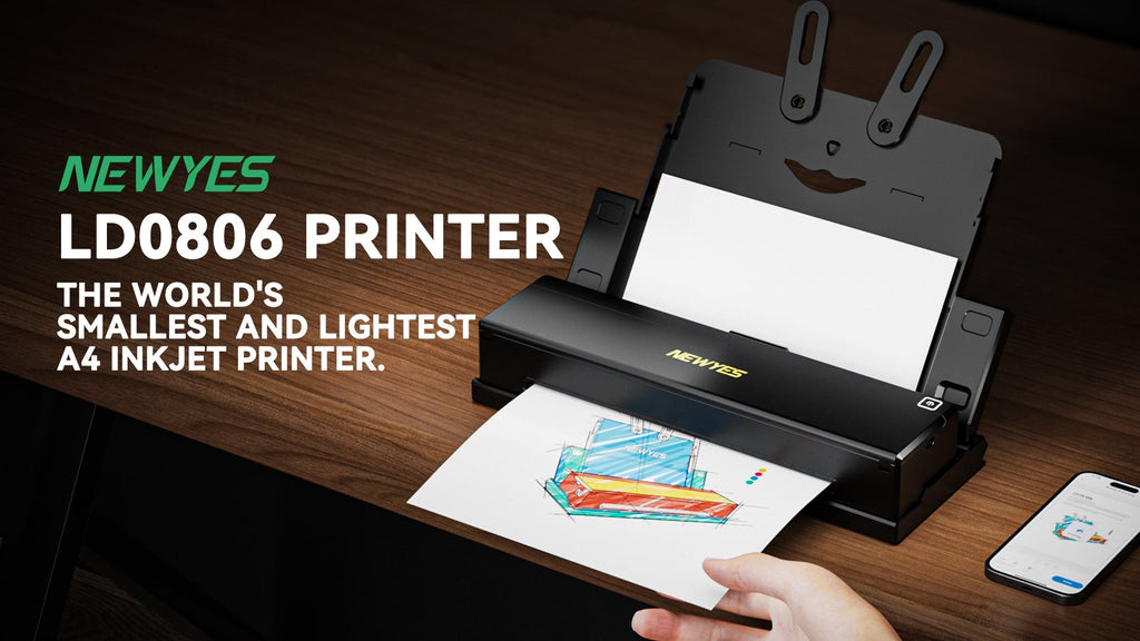 The World's Smallest Portable Inkjet Printer—NEWYES LD0806