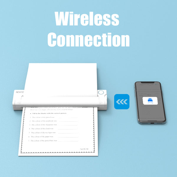 NEWYES Portable Wireless Thermal A4 Printer - The World's Smallest A4 –  newyes1