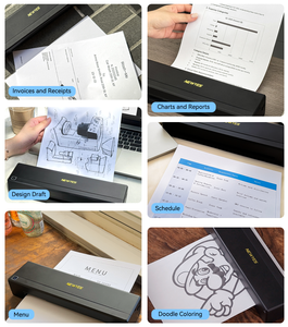 NEWYES LD0806 A4 Wireless Portable Color Inkjet Printer