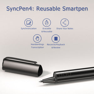 SyncPen 4: NEWYES 4th Generation Reusable Smartpen Set