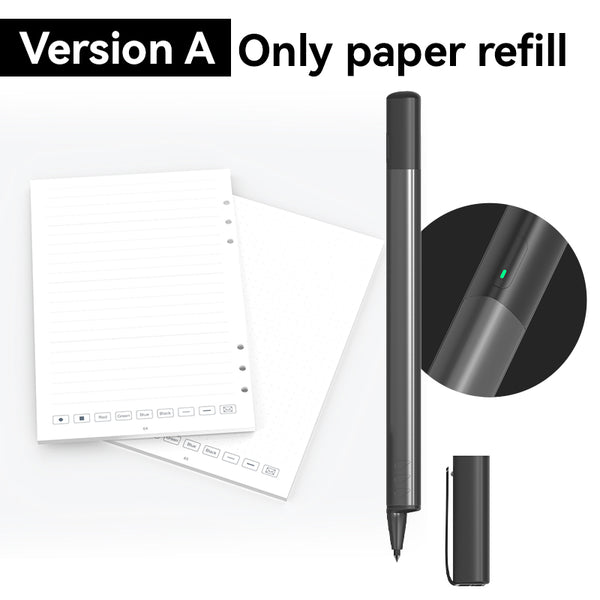 Erasable Paper Refill A5 6 Rings for the SyncPen4 Smart Pen PU Noteboo ...