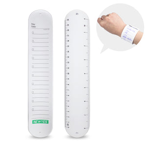 Wearable Memo Erasable Snap Bracelet Perfect for Daily Lists